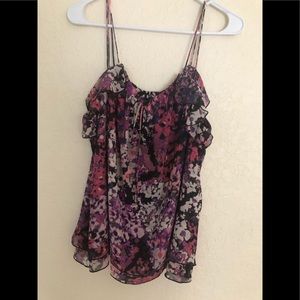 Express size women’s Large floral top
